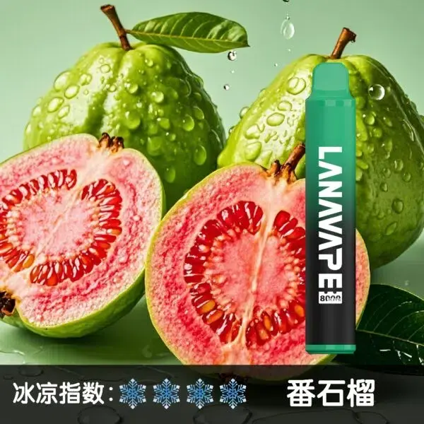 LANA8000口番石榴-600x600jpgwebp - ILIA 拓撲蒸汽台灣官方專賣|電子煙主機・煙彈・一次性霧化器